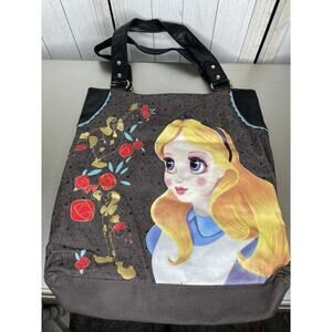 Loungefly Disney Alice in Wonderland Tote Bag Purse Handbag Colorful